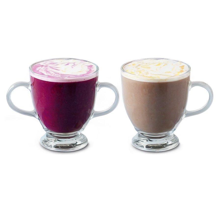 Beetroot Latte Vibrant PNG 06132024 PNG with transparent background
