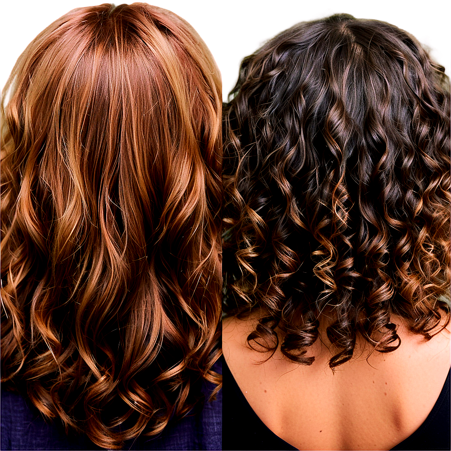 Before And After Perm Hair Png Tsf