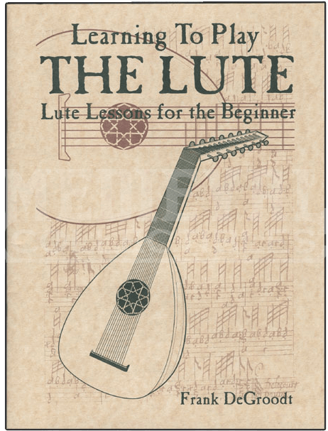 Beginner Lute Lessons Cover Art PNG with transparent background