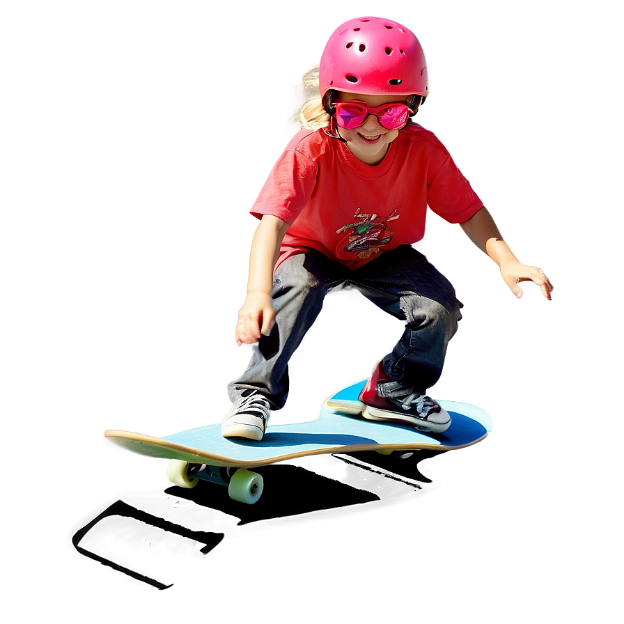 Beginner Skateboarding PNG dhr PNG with transparent background