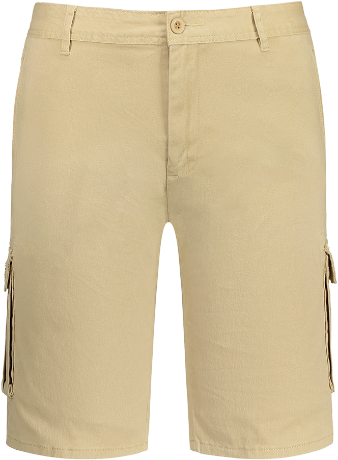 Beige Bermuda Shorts Product View