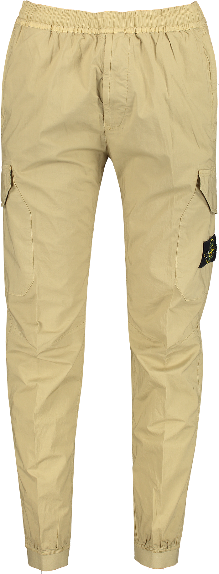 Beige Cargo Pants Isolated