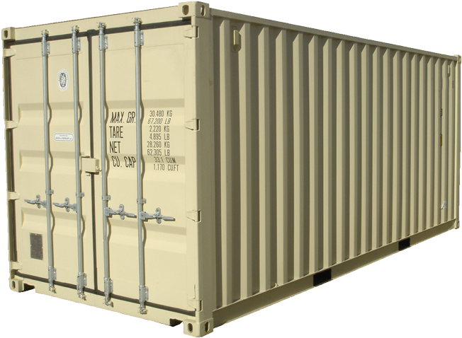 Transparent Tare Png - 20 Dry Container Png, Png Download PNG with transparent background