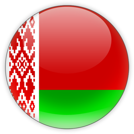 Belarus National Flag Button