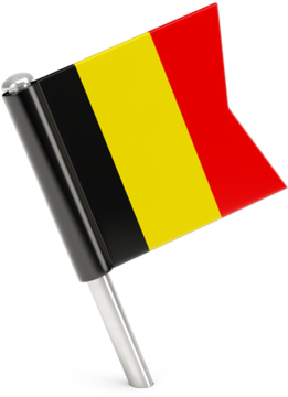 Belgian Flag Graphic