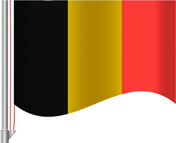 Belgian Flag Waving