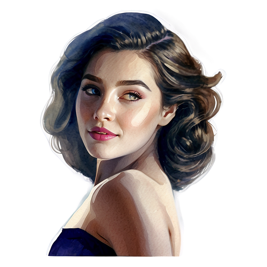 Bella Watercolor Png 34