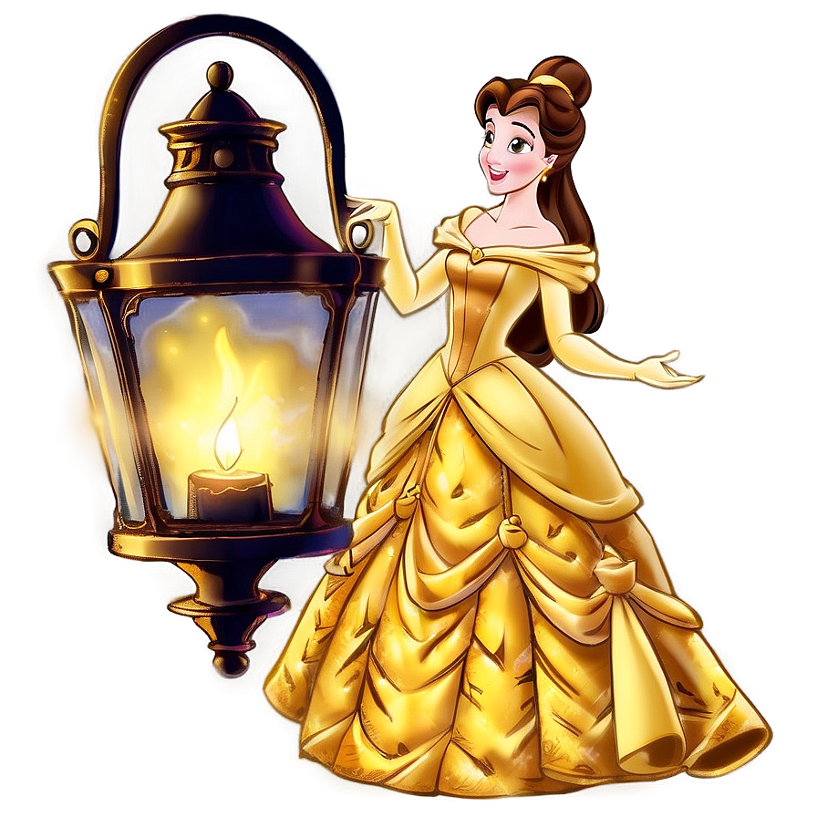 Belle And Lumiere Png 12