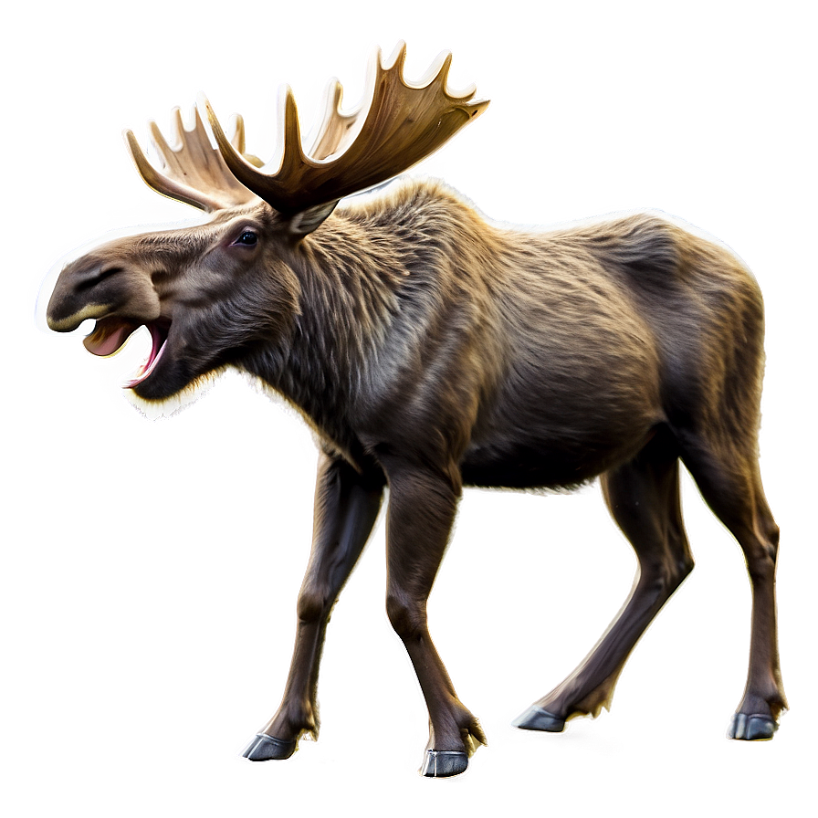 Bellowing Moose Png 06112024