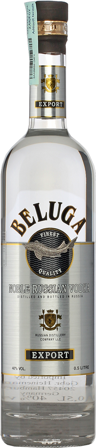 Beluga Noble Russian Vodka Bottle