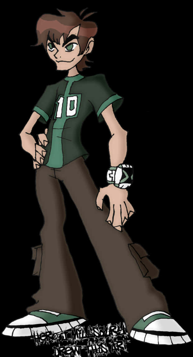 Ben10 Standing Pose