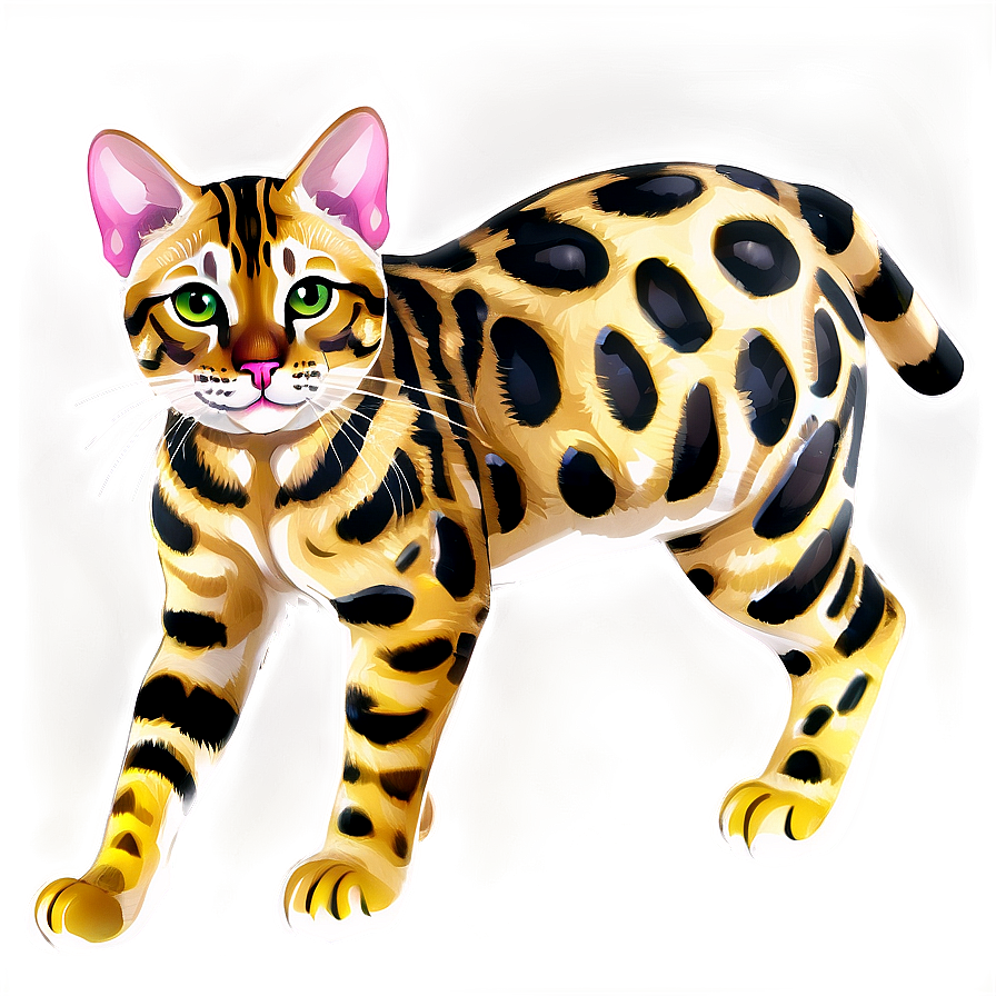 Bengal Cat Png 05232024