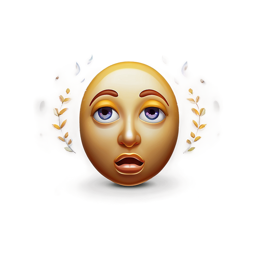 Bereaved Face Emoji Png 05232024