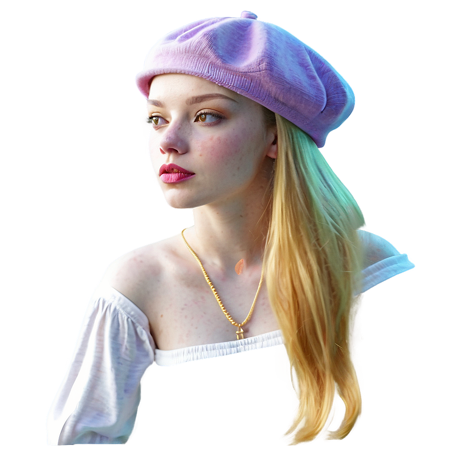 Beret Fashion Sketch Png 91