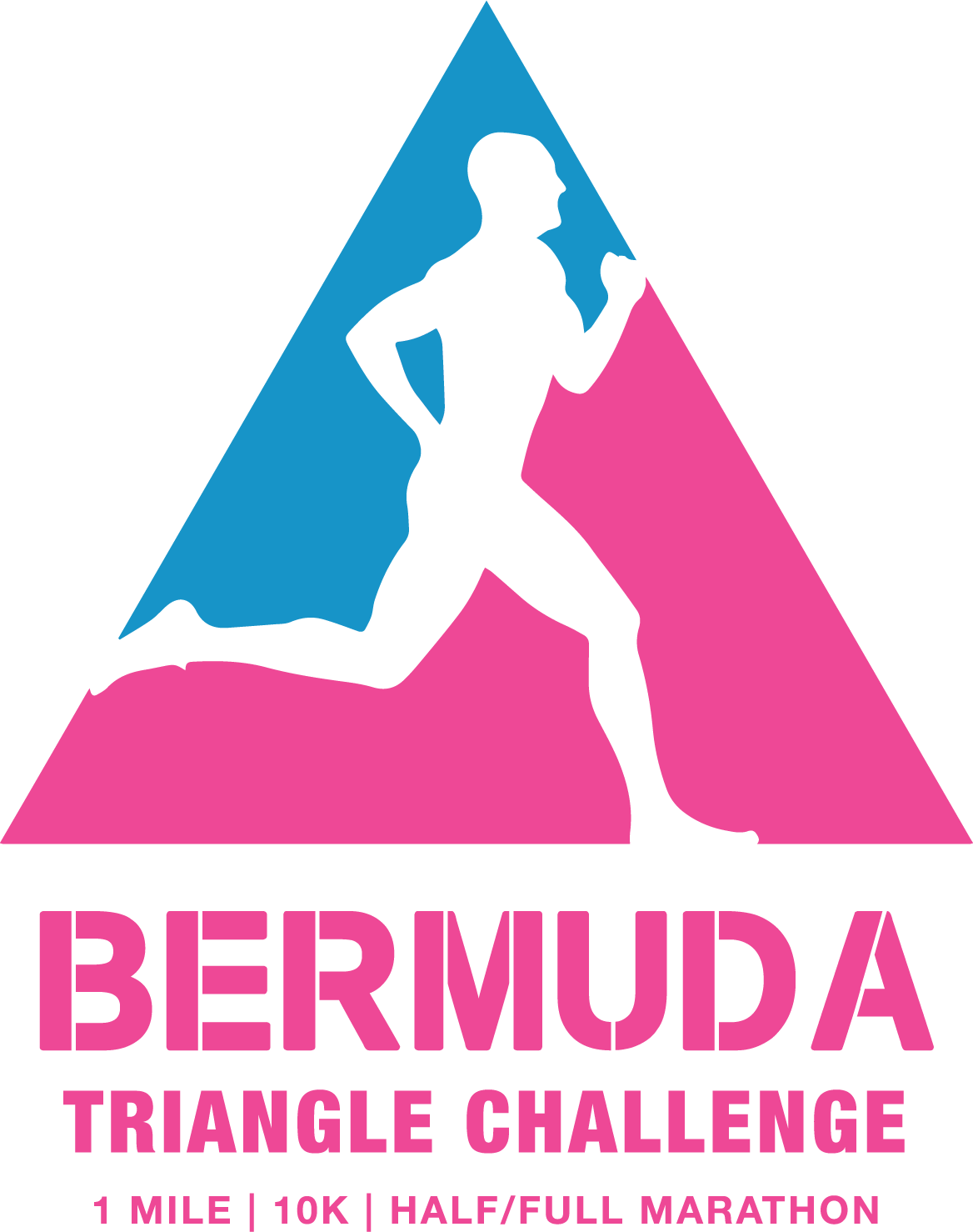 Bermuda Triangle Challenge Running Event Logo