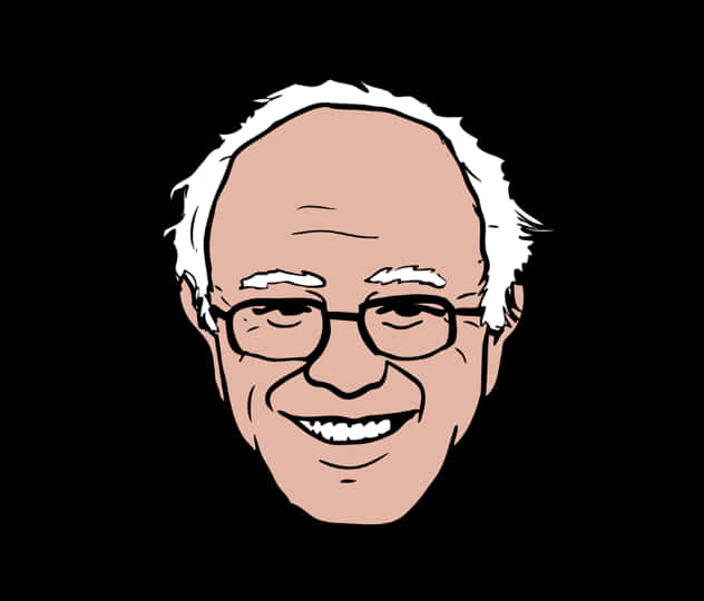 Bernie Sanders Cartoon Portrait