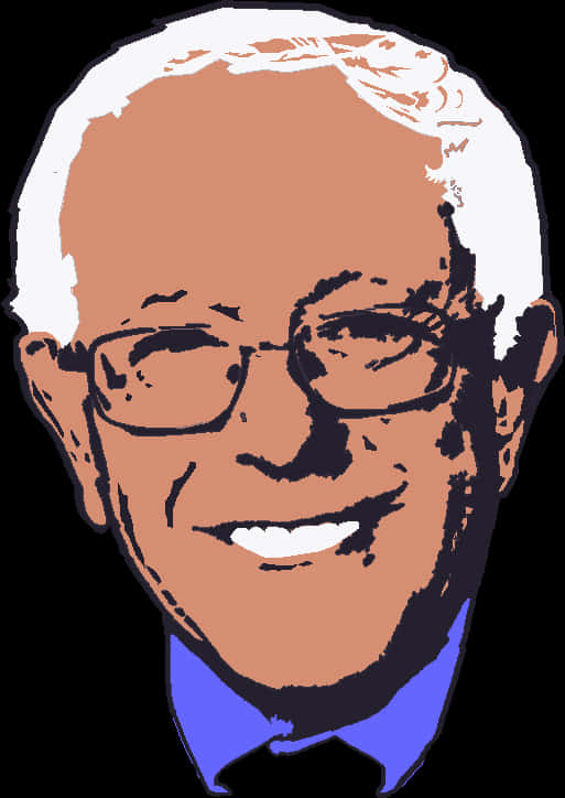 Bernie Sanders Vector Portrait