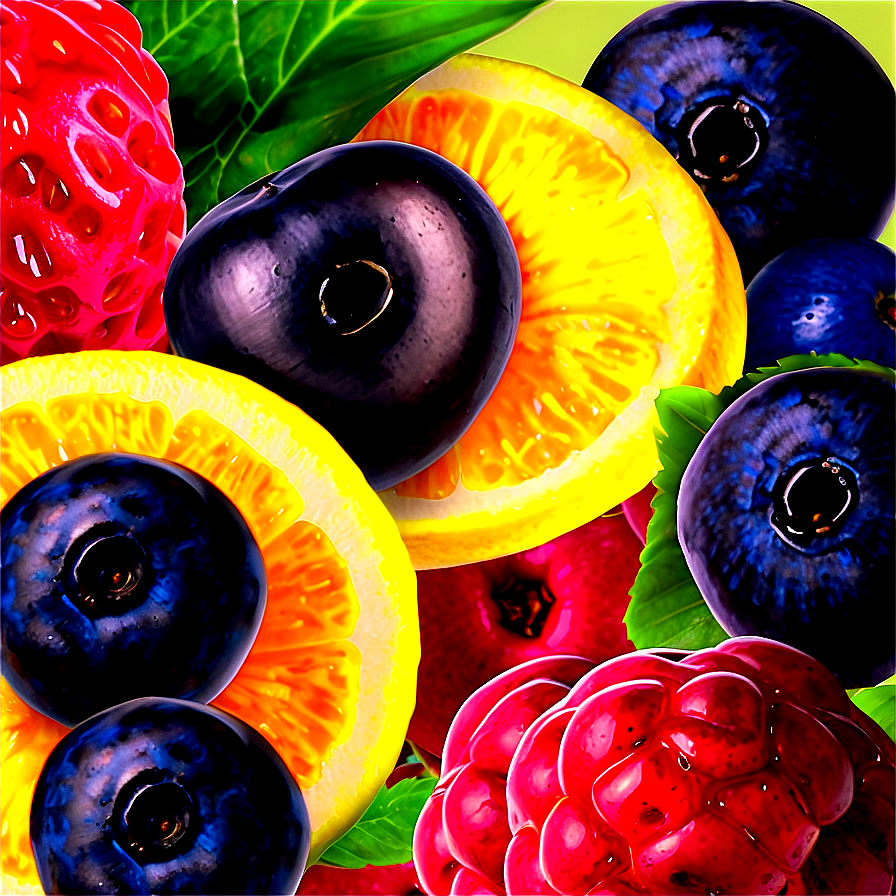 Berry Fruit Mix PNG xrf PNG with transparent background