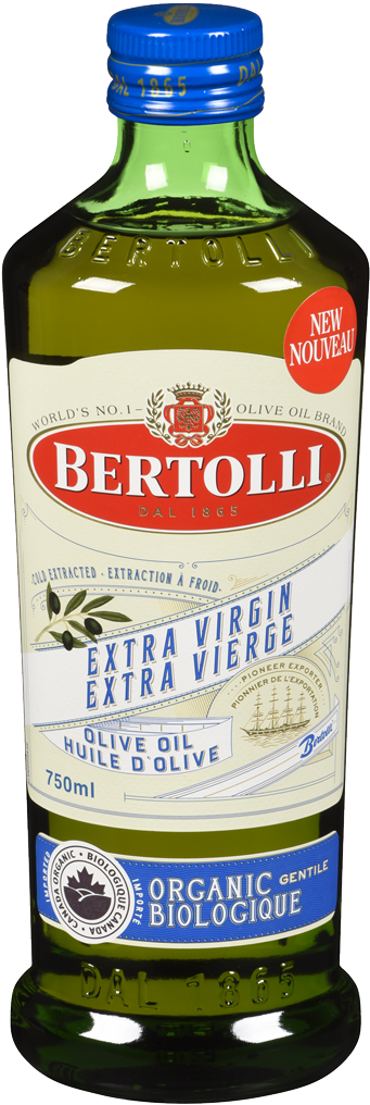 Bertolli Extra Virgin Organic Olive Oil Bottle