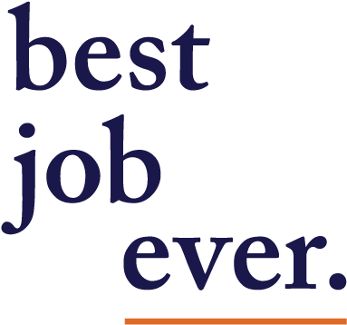 Best Job Ever Text PNG with transparent background