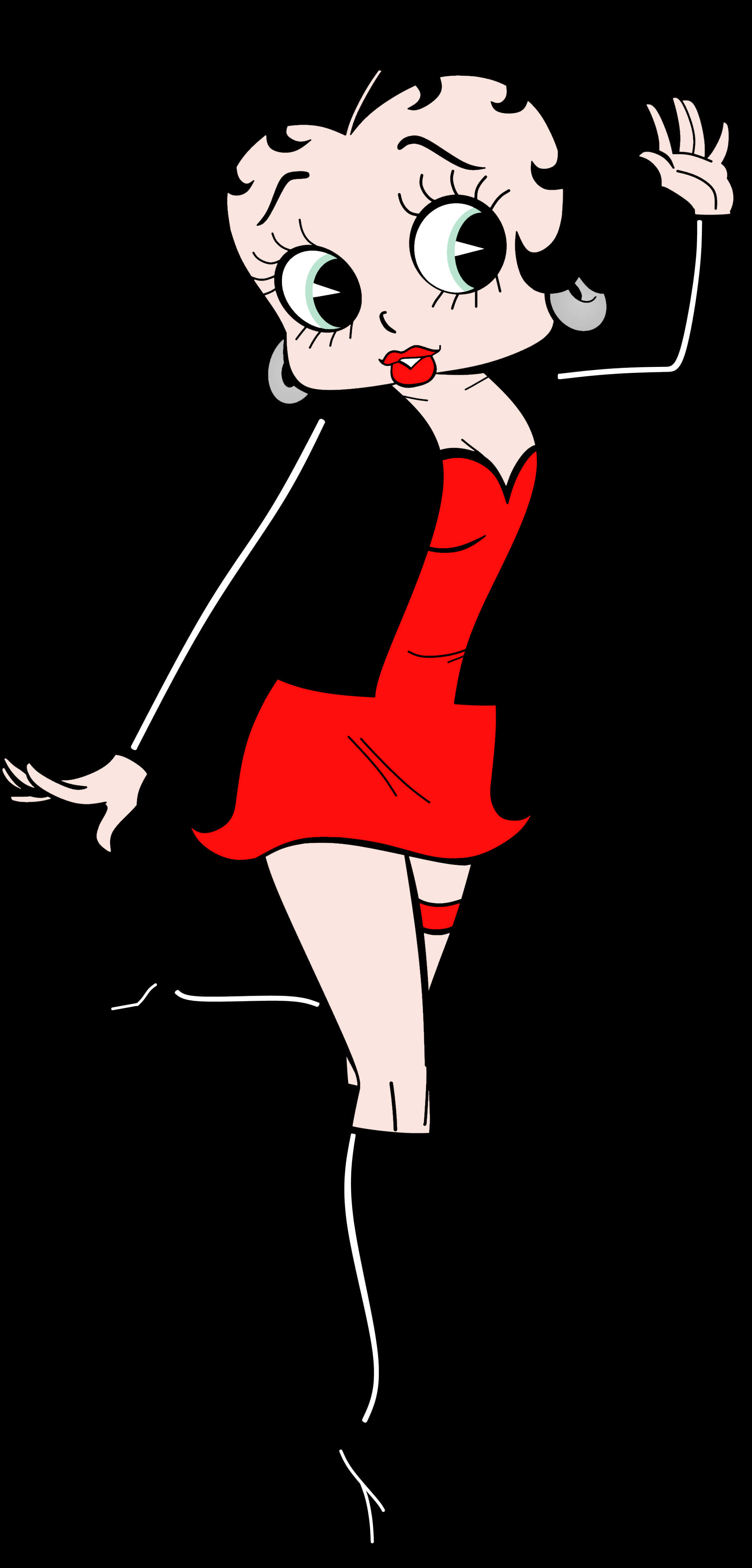 Betty Boop Anime Biker Render - Betty Boop, HD Png Download PNG with transparent background