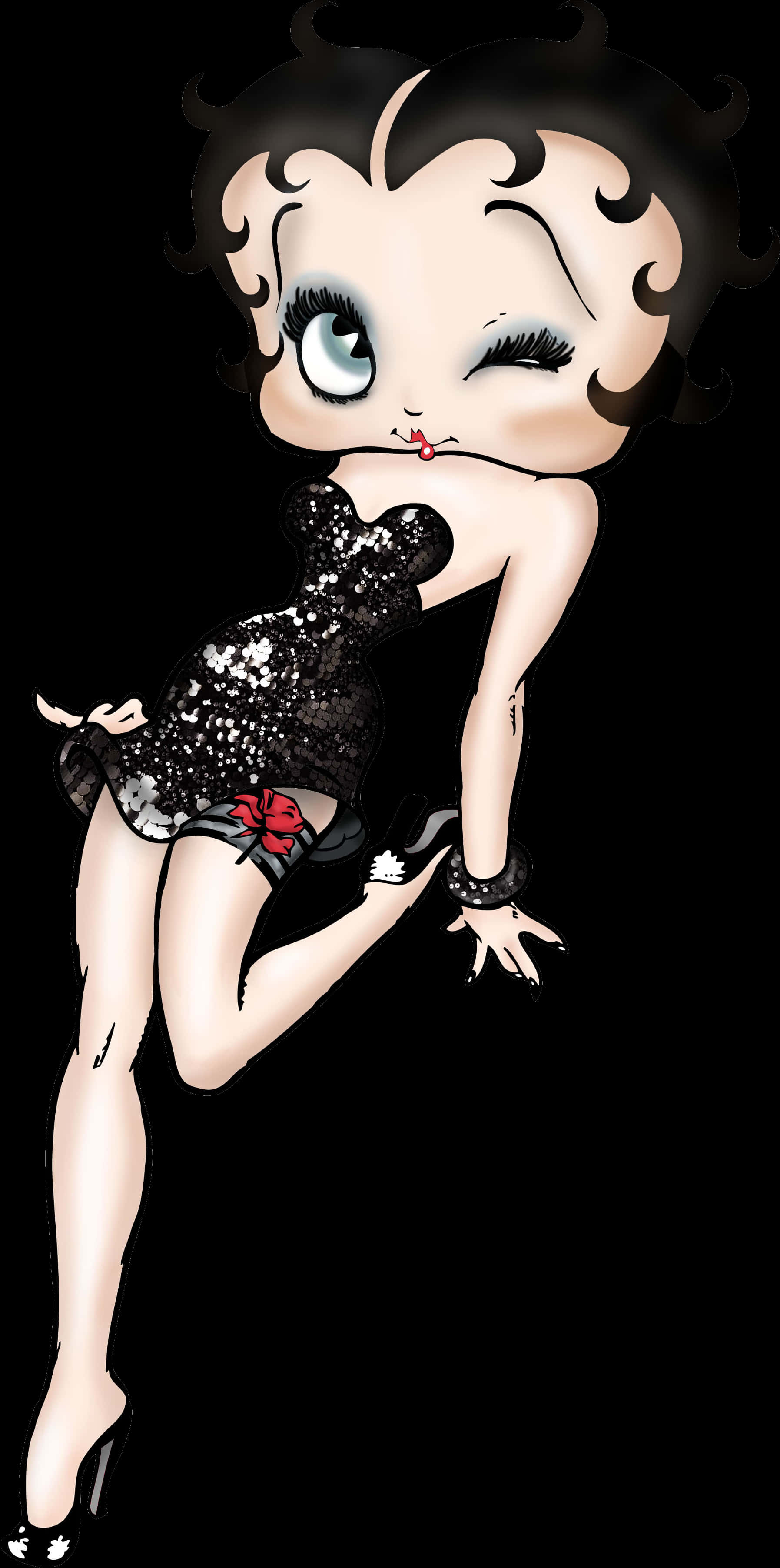 Betty Boop Lancome Paris - Betty Boop, HD Png Download PNG with transparent background