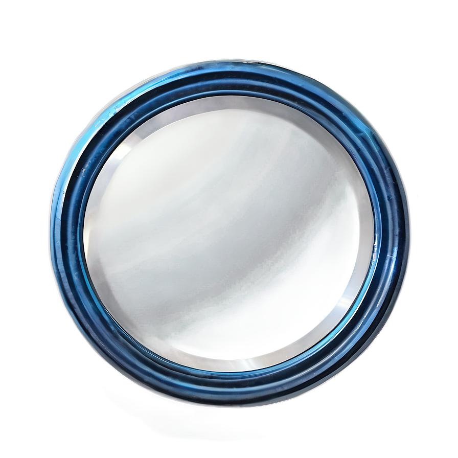 Beveled Edge Circle Mirror Png Iwi