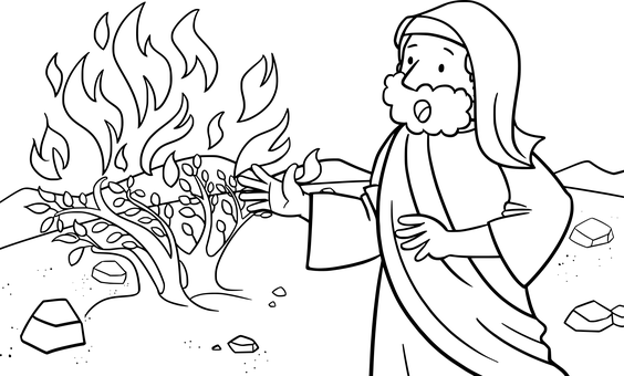 Biblical Scene Black Silhouette PNG with transparent background