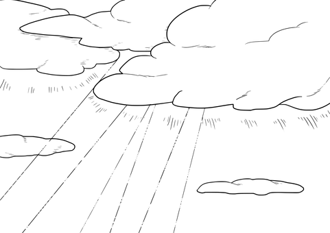 Biblical Scene Black Silhouette PNG with transparent background