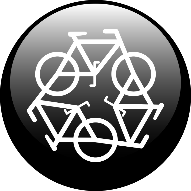 Bicycle Recycle Symbol Graphic