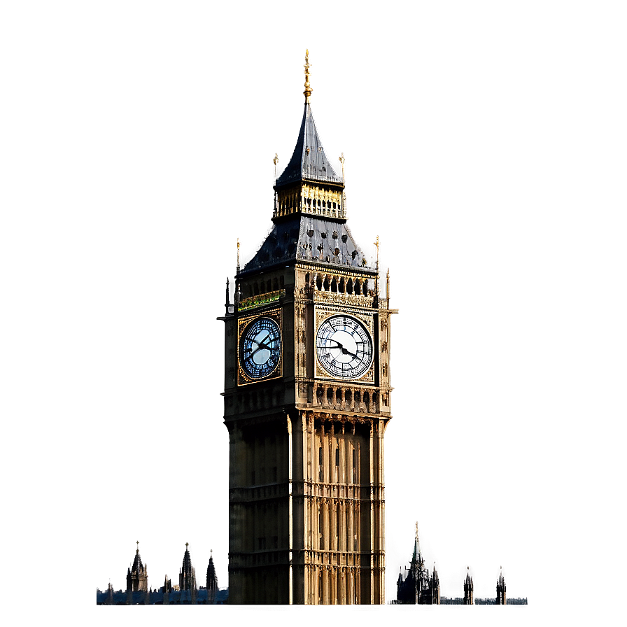 Big Ben Evening Skyline Png 90