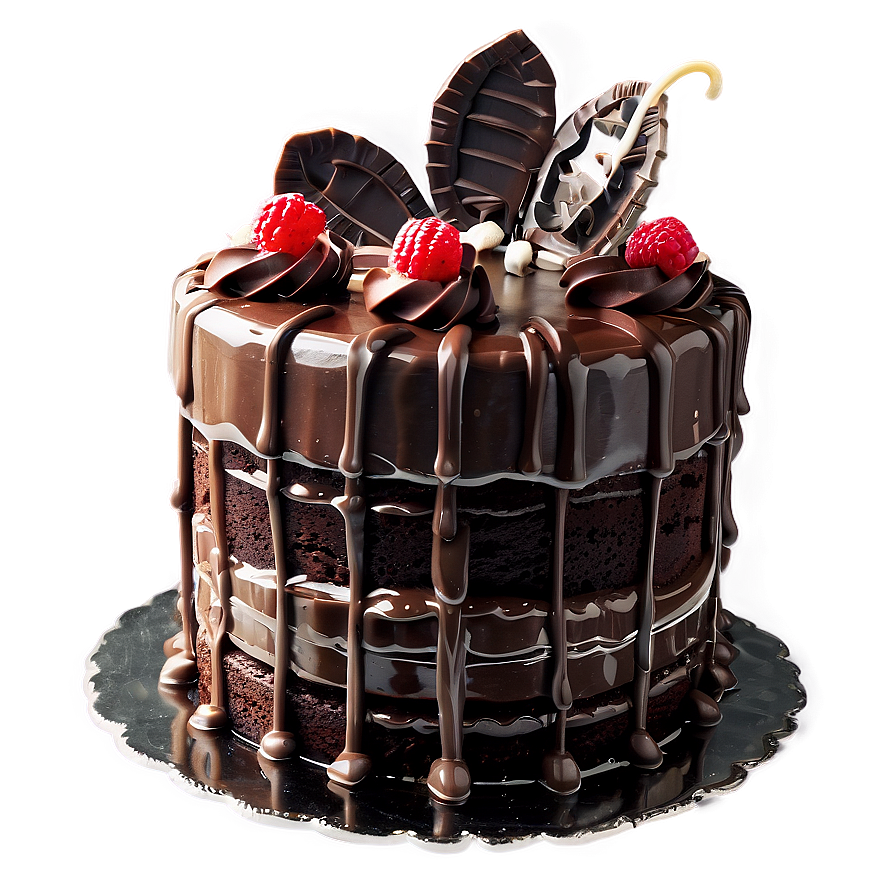 Big Chocolate Cake PNG yxn PNG with transparent background