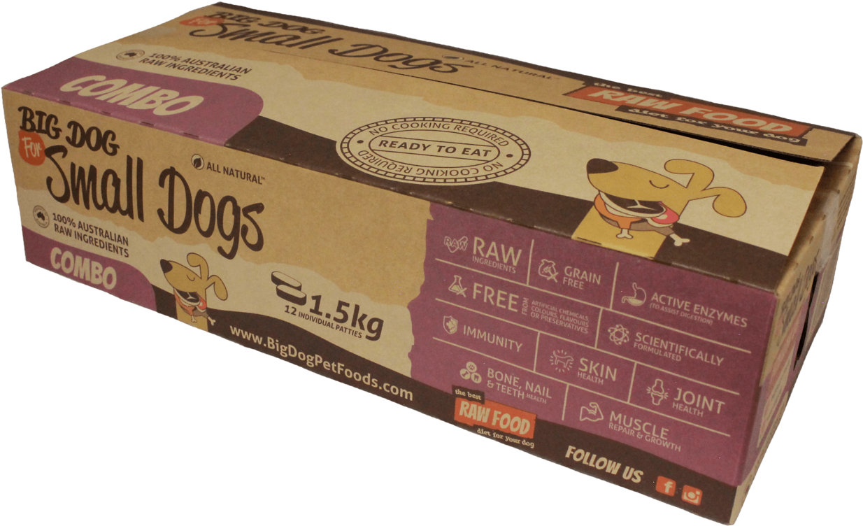 Big Dog Small Dogs Pet Food Packaging