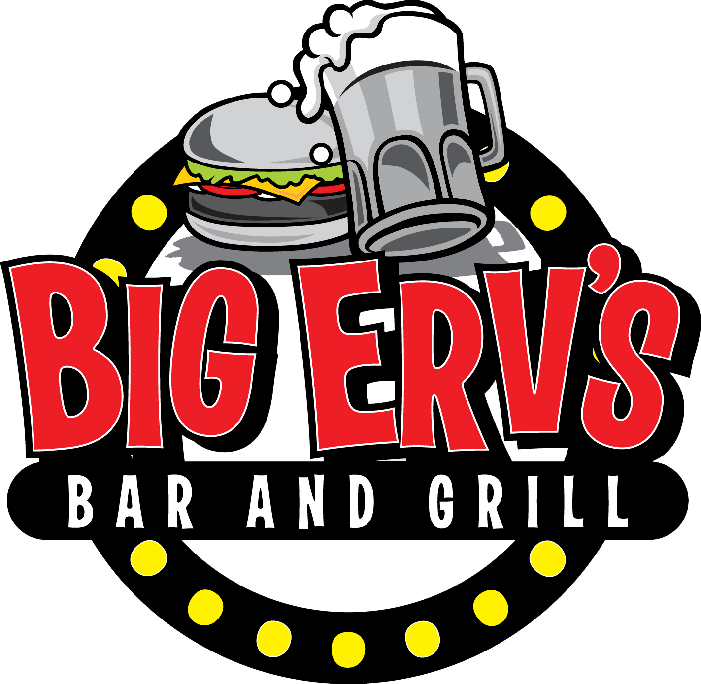 Big Ervs Bar Grill Logo