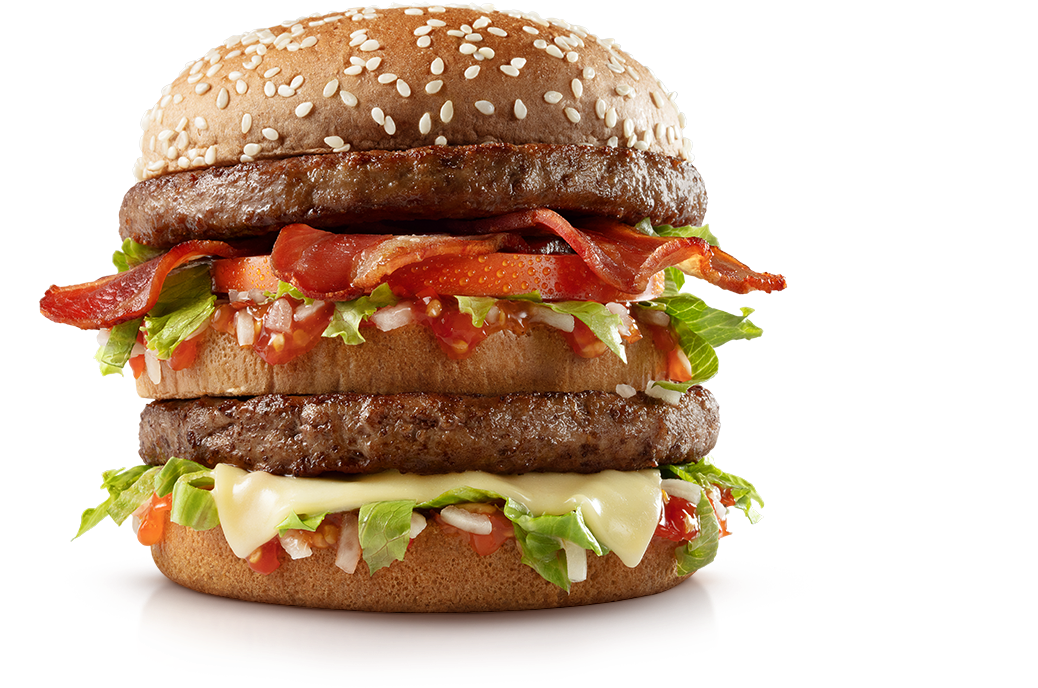 Big Mac Burger Stacked