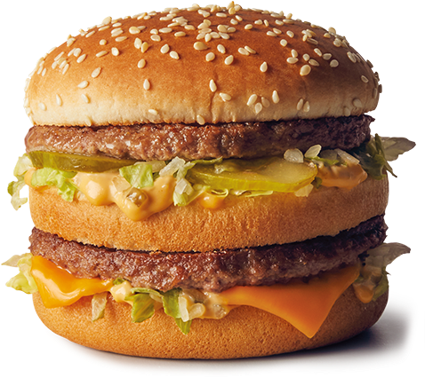 Big Mac Mcdonalds Burger, HD Png Download PNG image with a transparent background, free high-resolution download