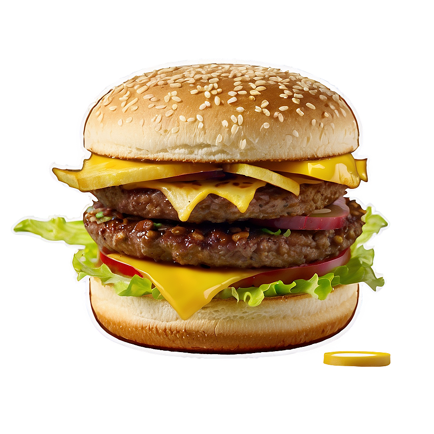 Big Mac Gourmet Version Png Oqh13