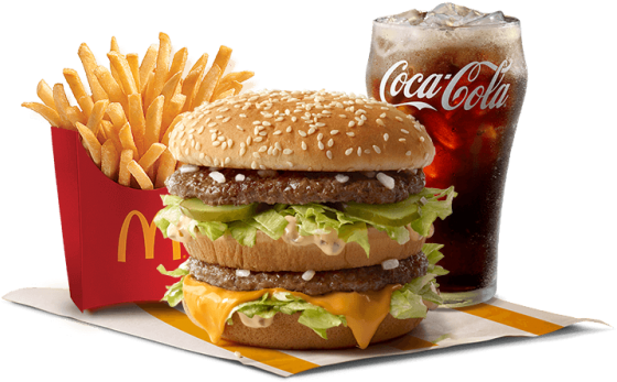 Mcdonalds Big Mac Burger, HD Png Download PNG image with a transparent background, free high-resolution download