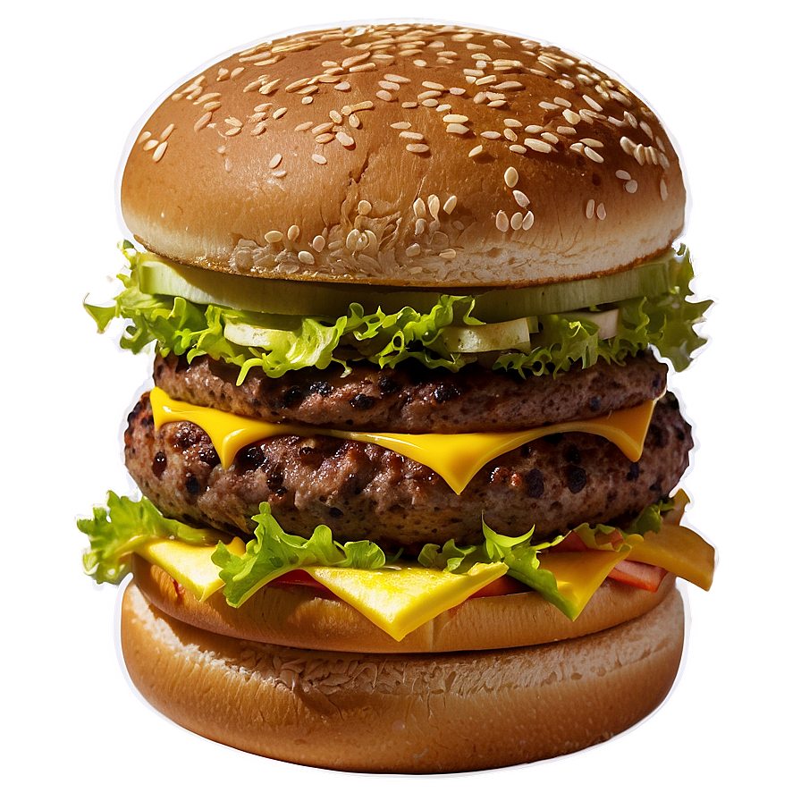 Big Mac PNG xxa47 PNG image with a transparent background, free high-resolution download