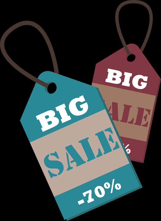 Big Sale Price Tags Vector