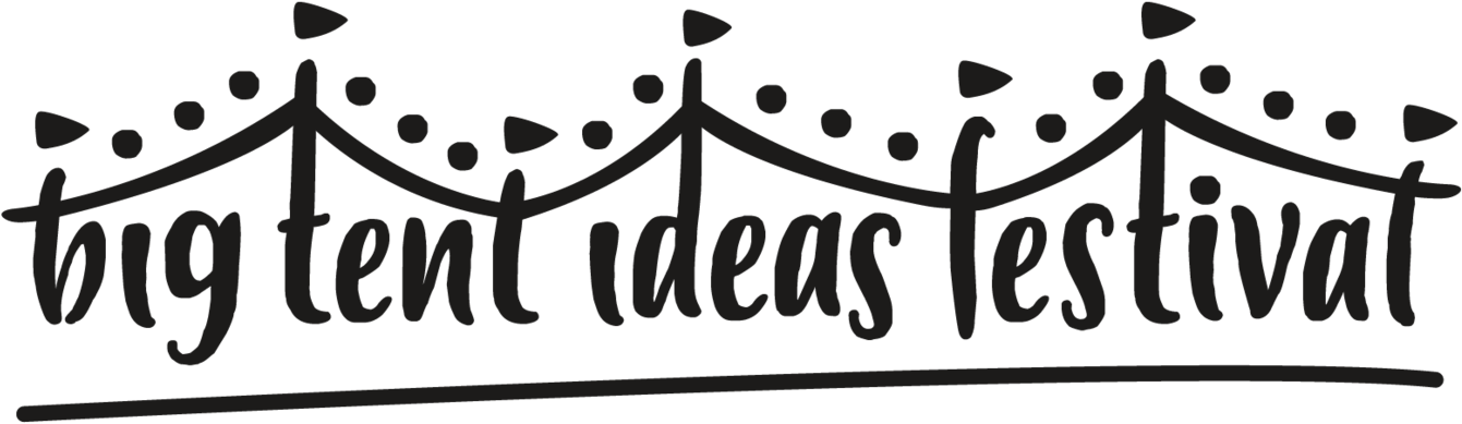 Big Tent Ideas Festival Logo PNG with transparent background