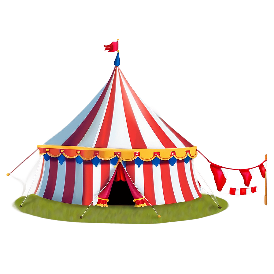 Big Top Circus Tent Art Png Uwb26