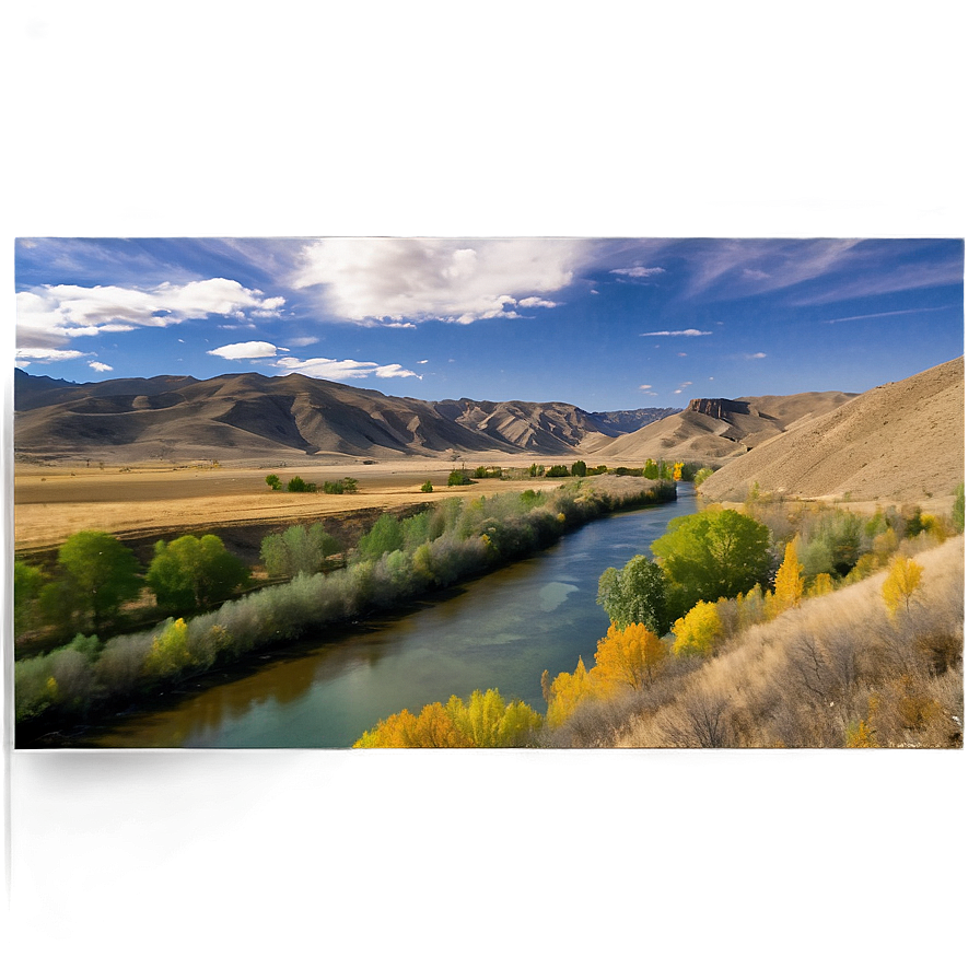 Big Wood River Valley Idaho Png Tck53