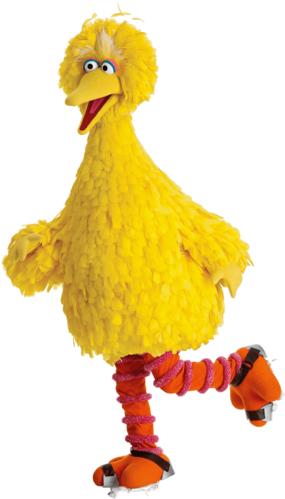 Big Yellow Bird Character