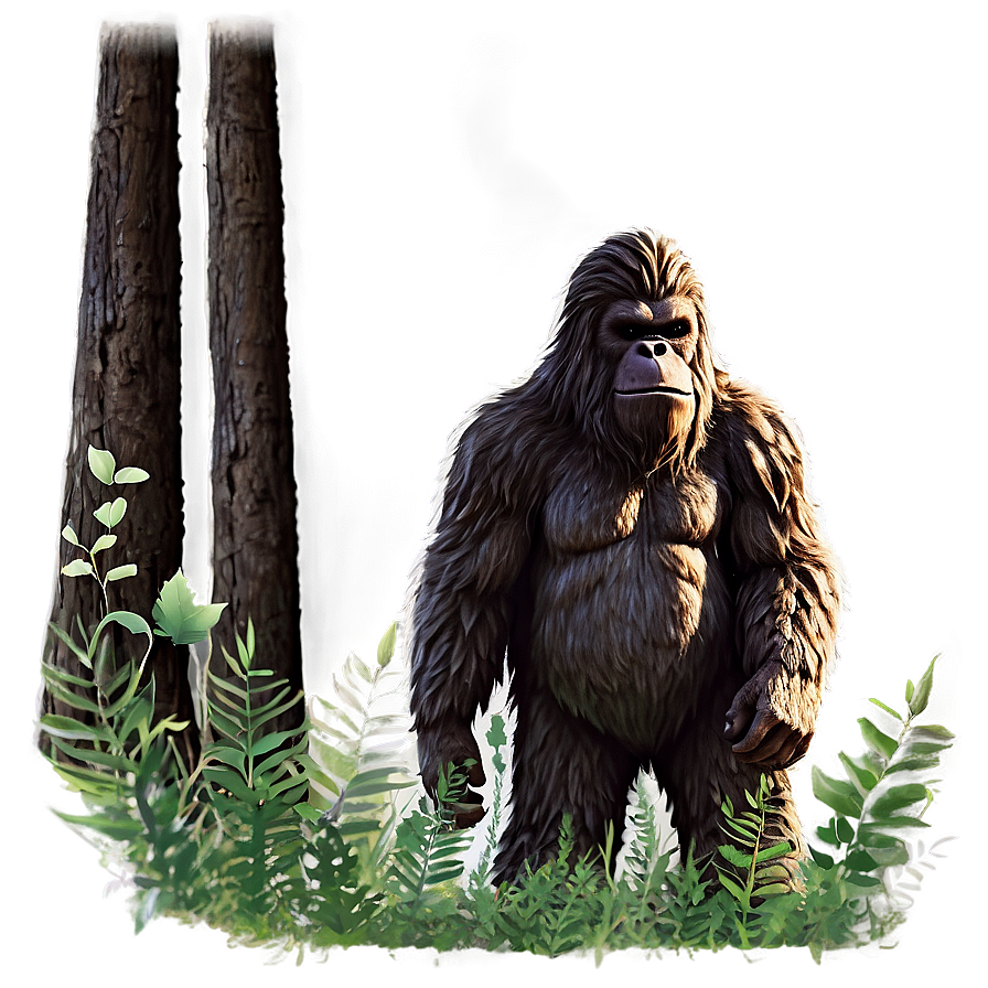 Bigfoot In Moonlight Png 05232024