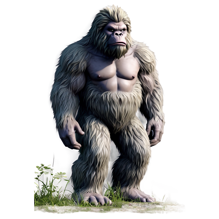 Bigfoot In Wilderness Png 17