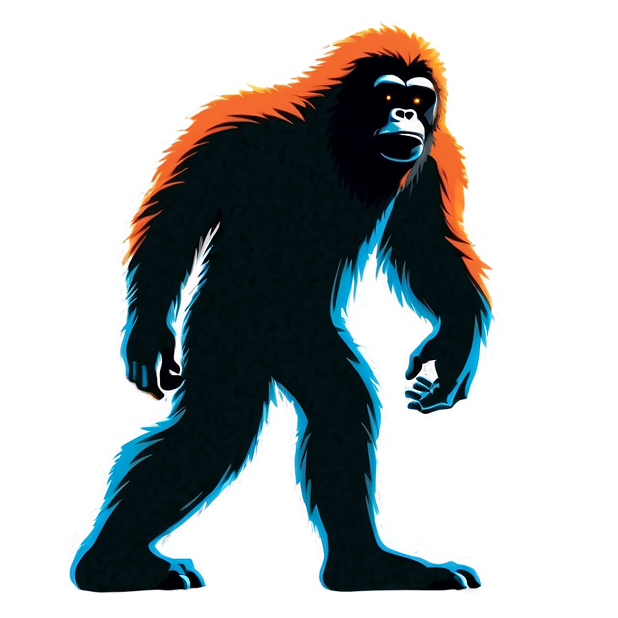 Bigfoot Silhouette Png 90