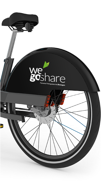 Bike Sharing Service Rear Wheel