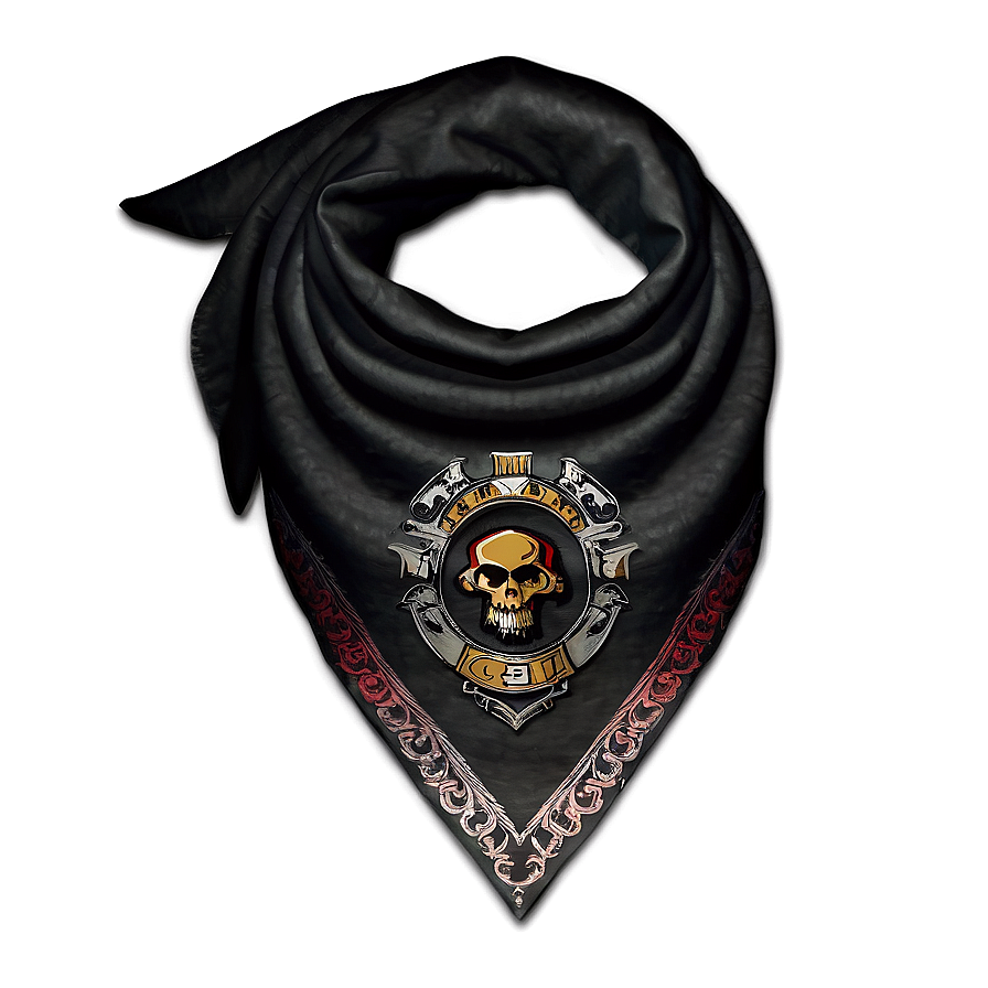 Biker Bandana Emblem PNG 05242024 PNG image with a transparent background, free high-resolution download