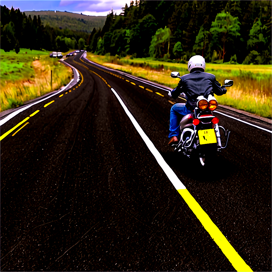 Biker Highway Freedom PNG 37 PNG with transparent background